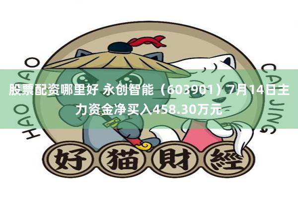 股票配资哪里好 永创智能（603901）7月14日主力资金净买入458.30万元