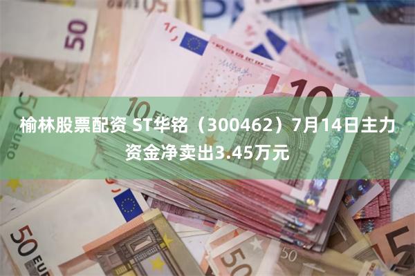 榆林股票配资 ST华铭（300462）7月14日主力资金净卖出3.45万元