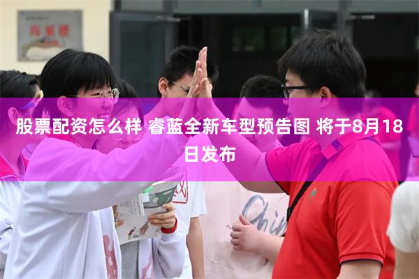 股票配资怎么样 睿蓝全新车型预告图 将于8月18日发布