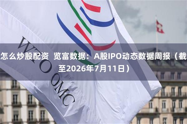 怎么炒股配资  览富数据：A股IPO动态数据周报（截至2026年7月11日）