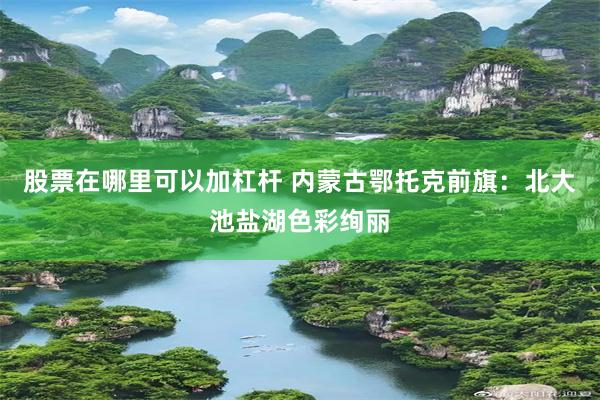 股票在哪里可以加杠杆 内蒙古鄂托克前旗：北大池盐湖色彩绚丽