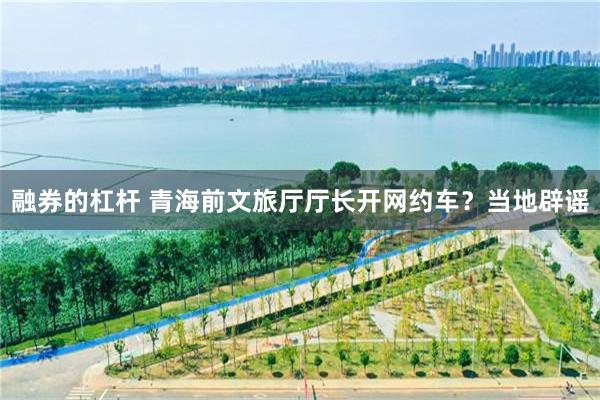融券的杠杆 青海前文旅厅厅长开网约车？当地辟谣